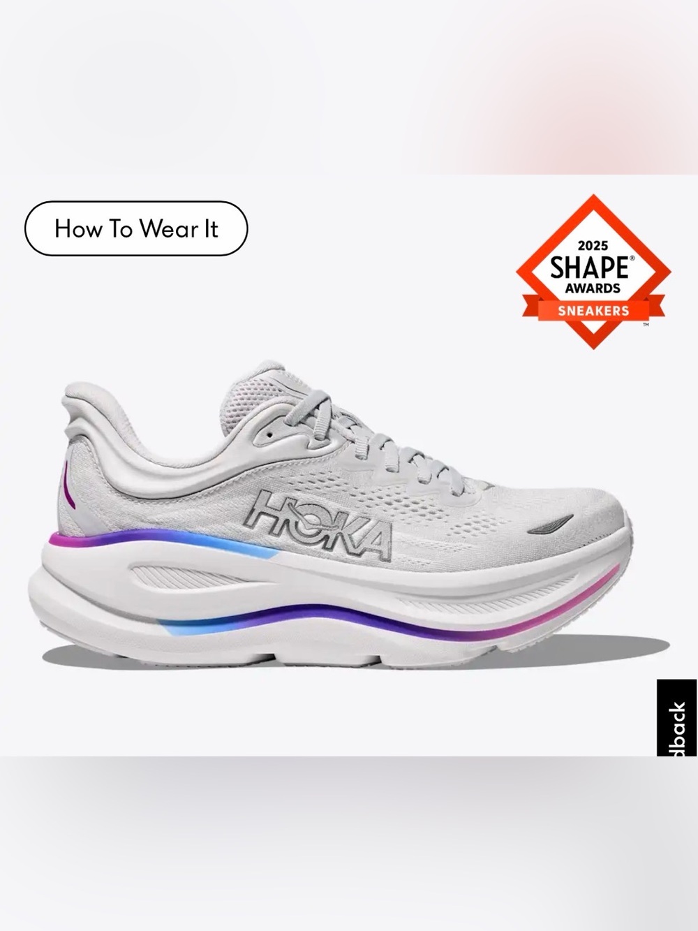 Hoka One One Women's Bondi 9 Sneaker